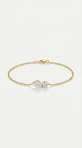 Levendi Essentials - Twin Diamonds Bracelet