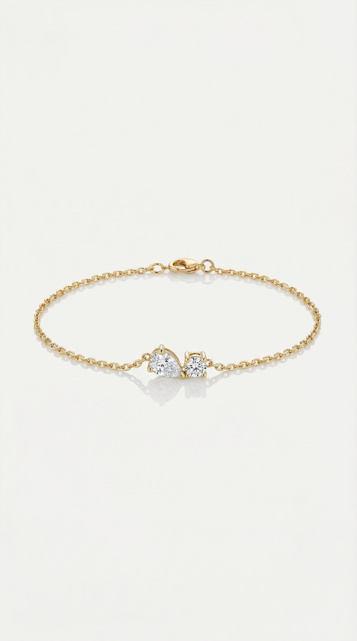 Levendi Essentials - Twin Diamonds Bracelet — Levendi Jewellers