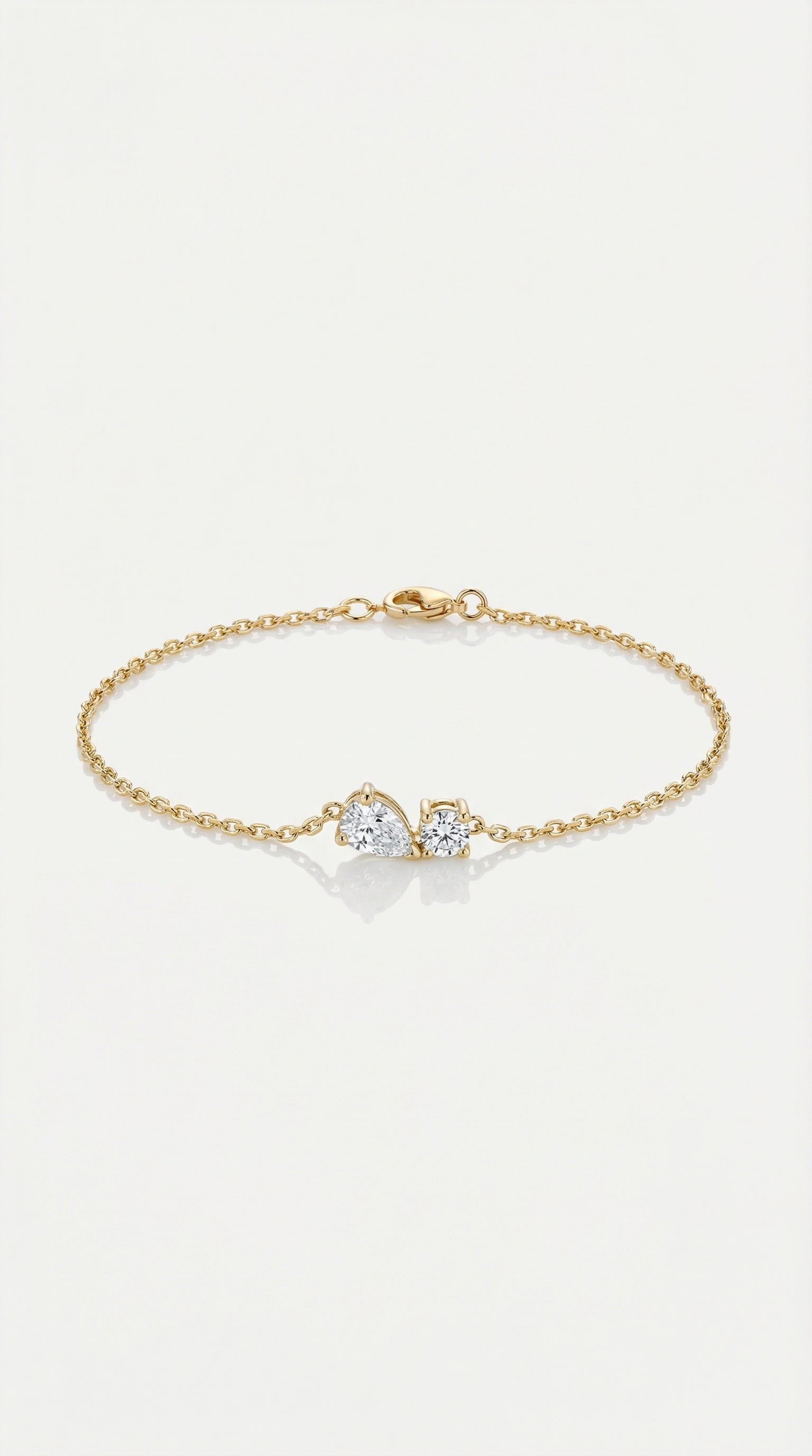 Levendi Essentials - Twin Diamonds Bracelet