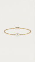 Levendi Essentials - Round Diamond Fine Bracelet