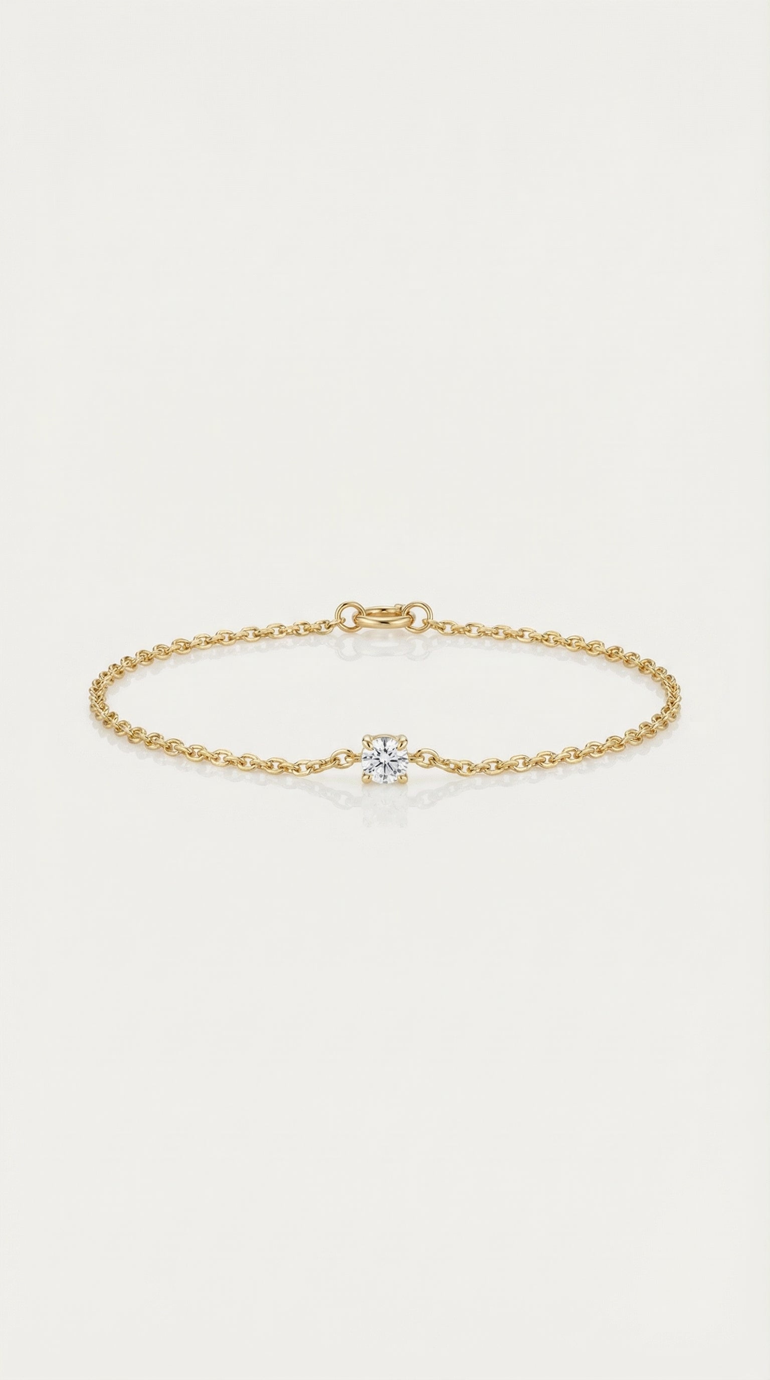 Levendi Essentials - Round Diamond Fine Bracelet