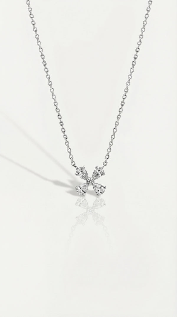 Levendi Essentials - Pear Diamonds Pendant — Levendi Jewellers