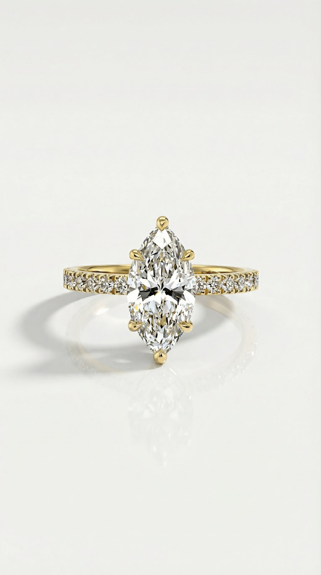 Levendi Classic - Marquise Diamond Engagement Ring — Levendi Jewellers