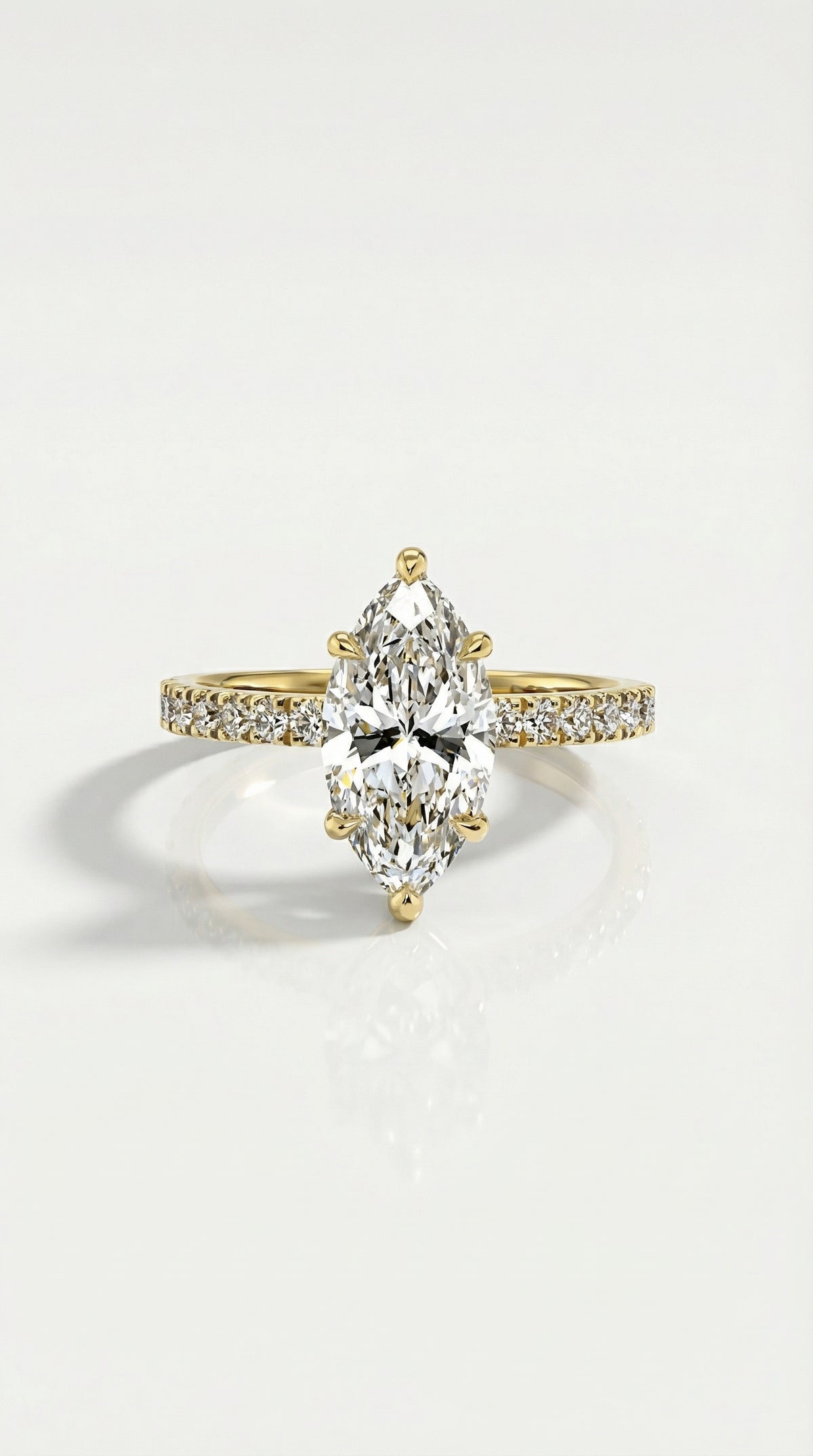 Levendi Classic - Marquise Diamond Engagement Ring — Levendi Jewellers