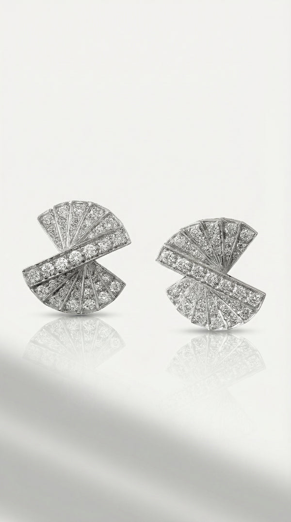 Levendi Diamond Stairway Earrings — Levendi Jewellers