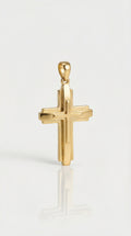 Theo - Yellow Gold Cross Plain