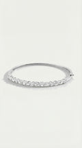 Symphony of Diamonds  Mixed-Cut Bangle