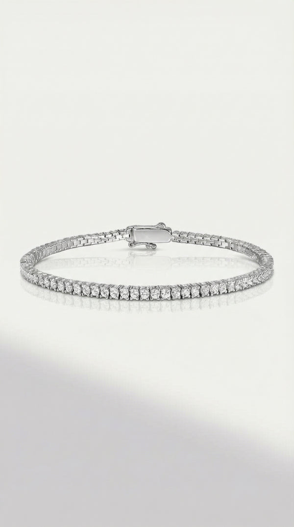 Classic Diamond Tennis Bracelet — Levendi Jewellers