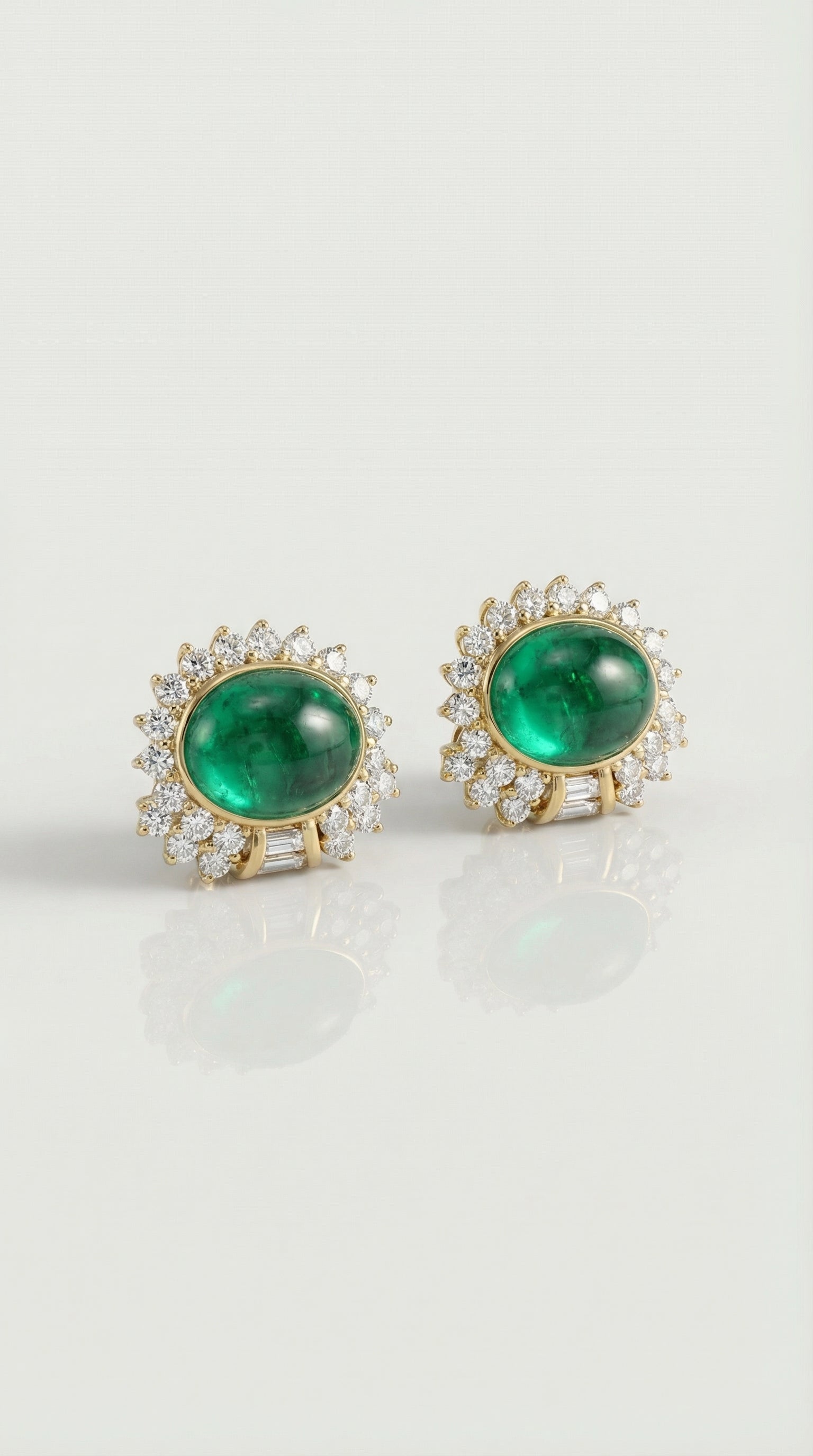 Les Jardins Emerald Earrings