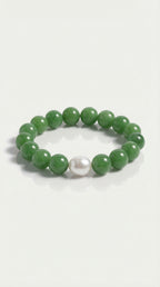 Australian South Sea & Chalcedony Bracelet — Levendi Jewellers