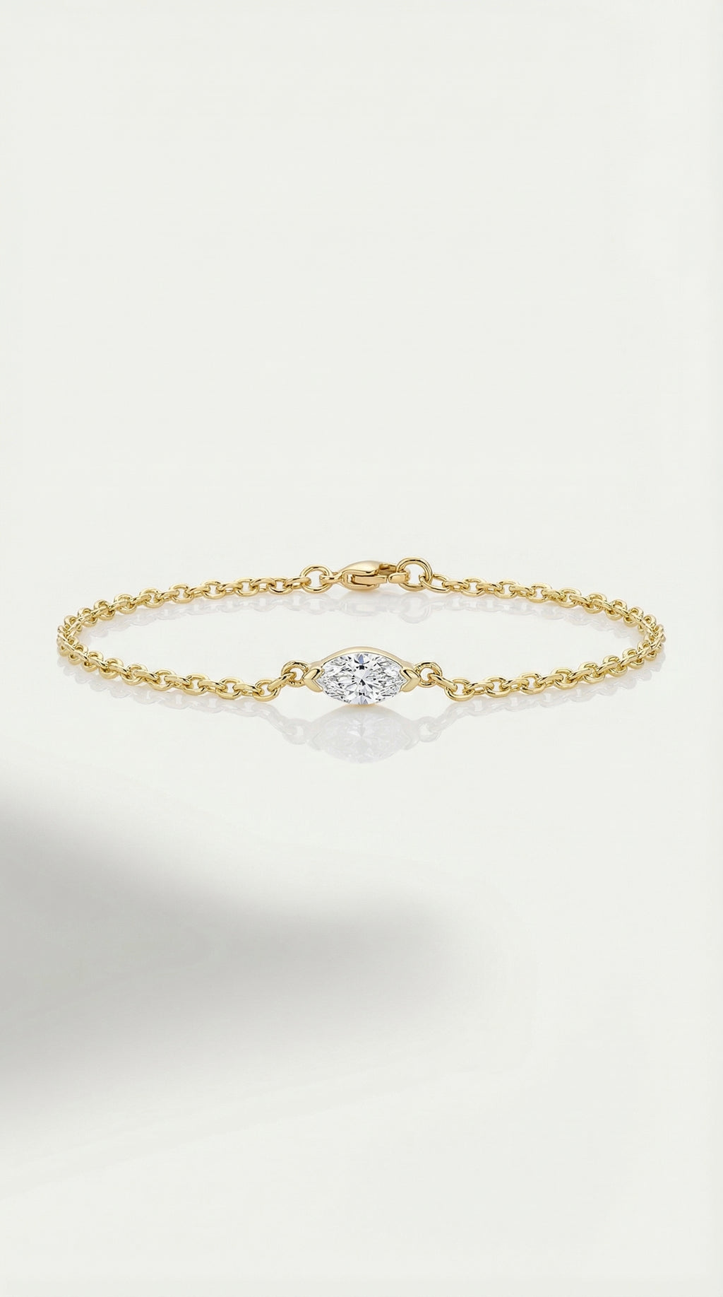 Levendi Essentials - Marquise Diamond Fine Bracelet — Levendi Jewellers