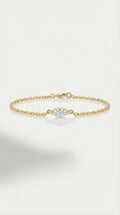 Levendi Essentials - Marquise Diamond Fine Bracelet