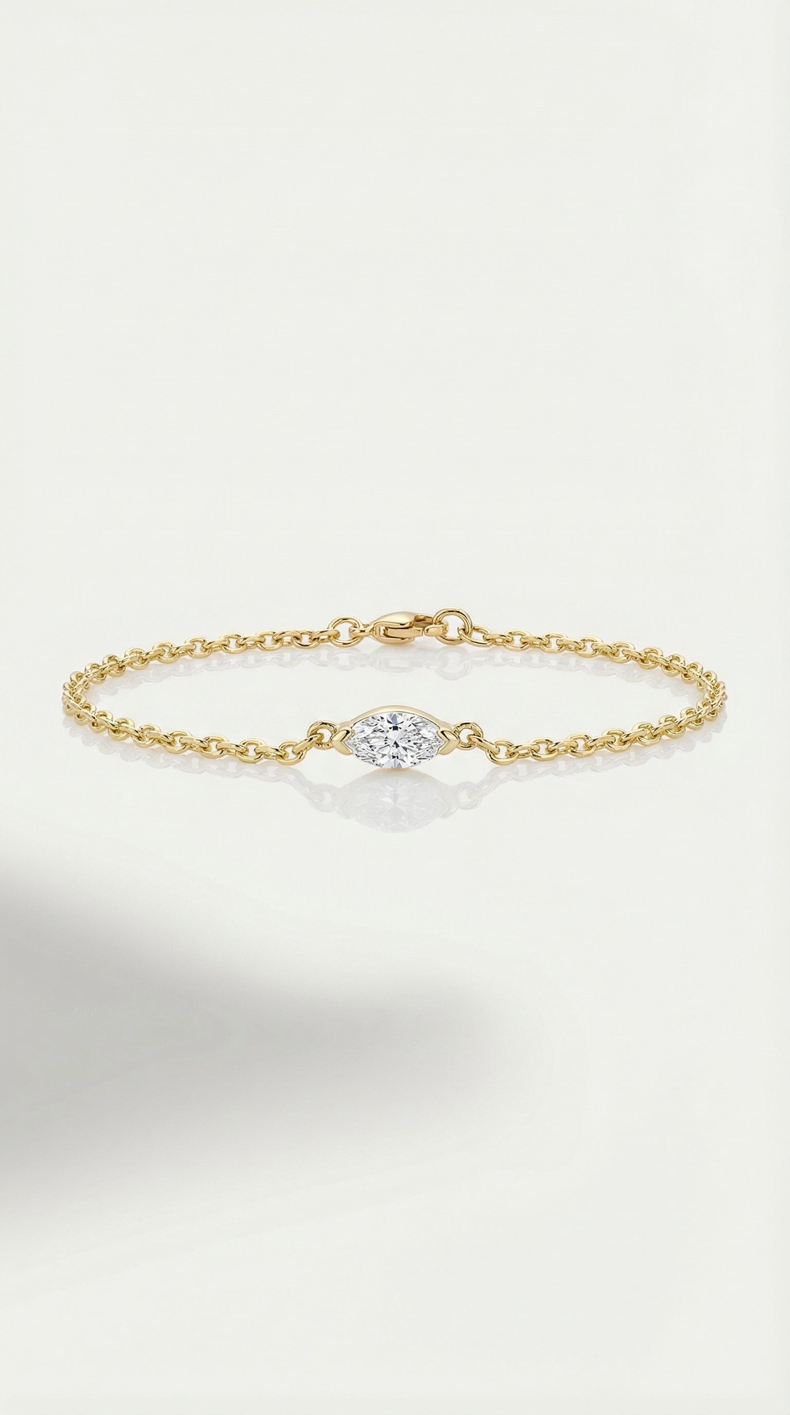 Levendi Essentials - Marquise Diamond Fine Bracelet
