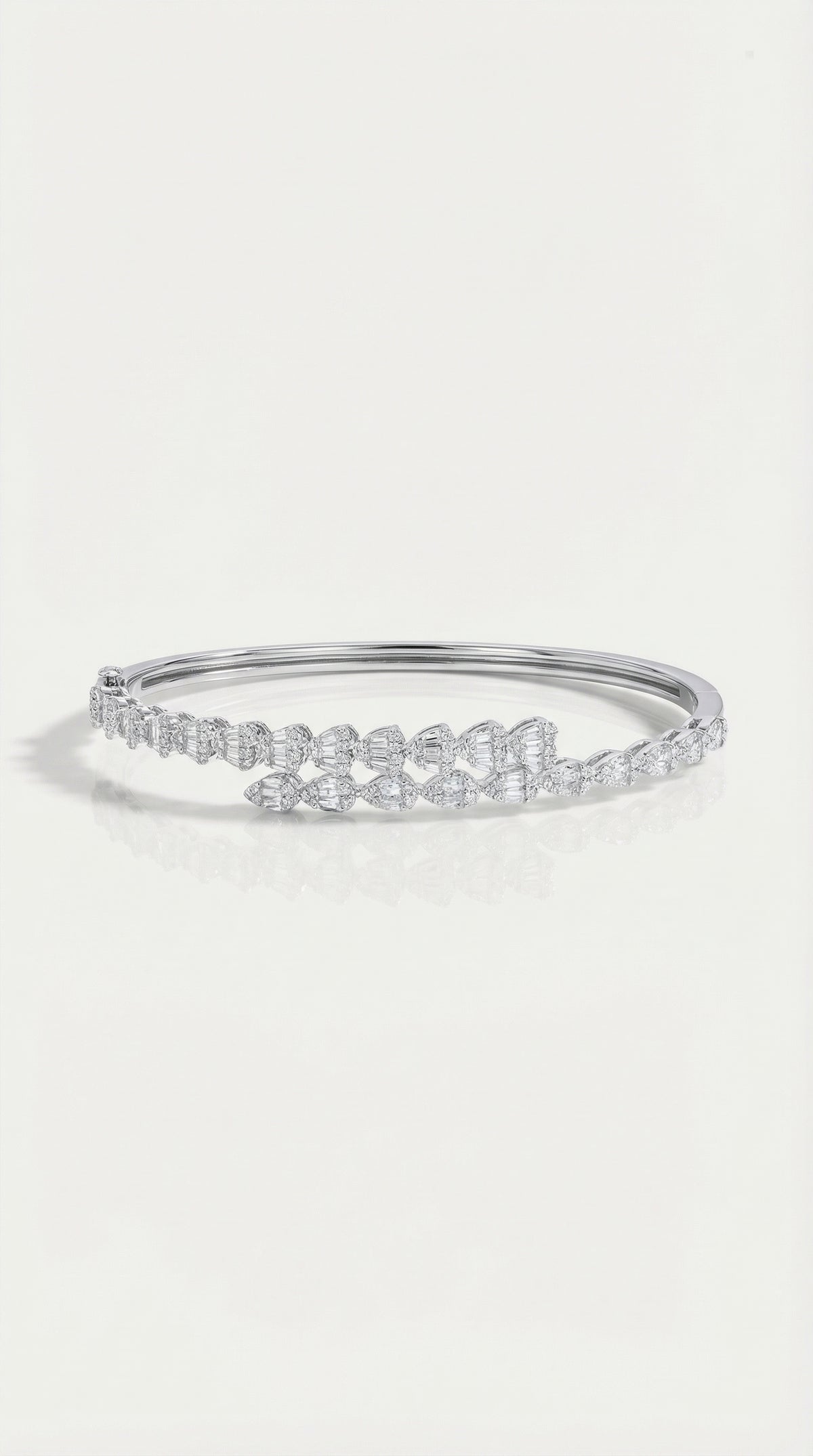 Wrapped Around Diamond Bangle — Levendi Jewellers