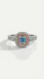 Aphrodite Tears - Rare Blue Diamond — Levendi Jewellers