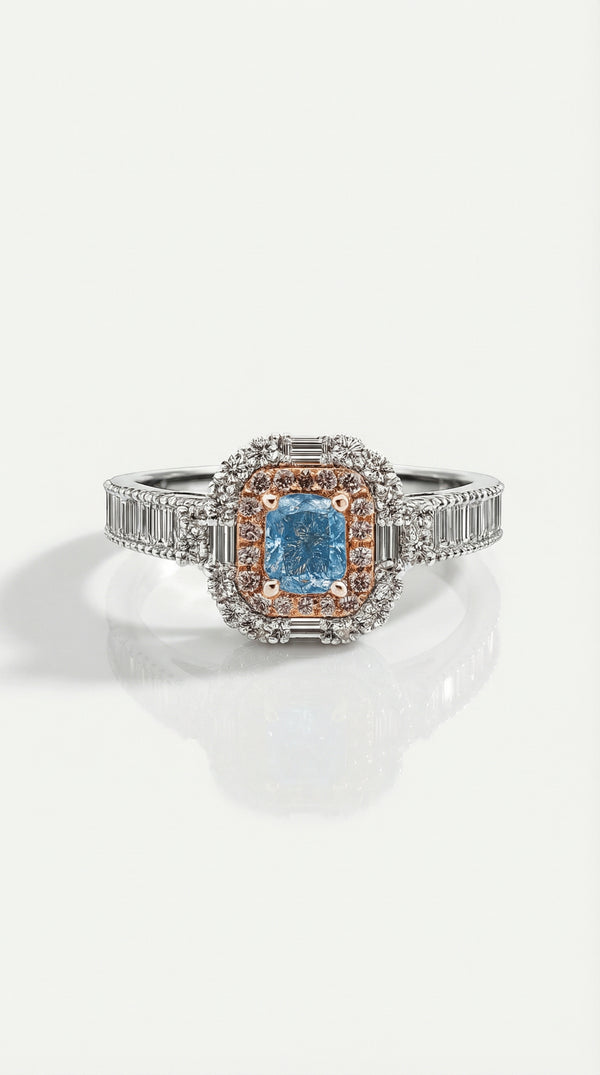 Aphrodite Tears - Rare Blue Diamond — Levendi Jewellers