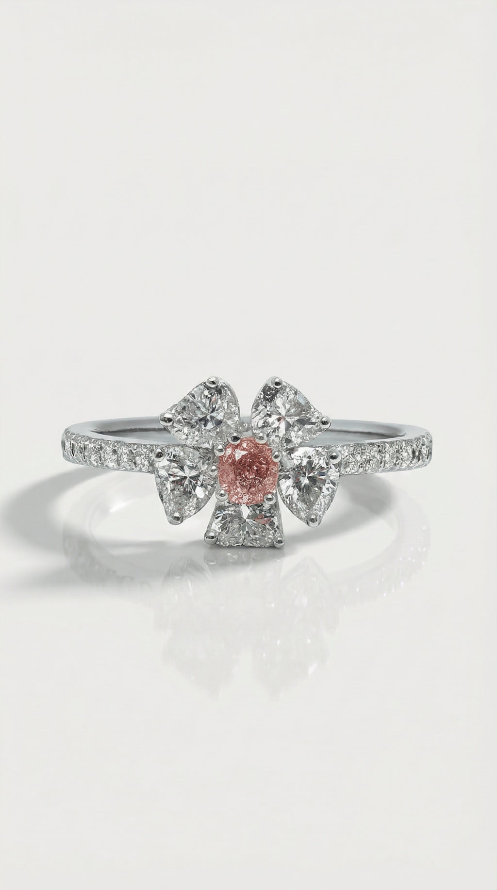Flora Pink - Pink Diamond 0.17ct — Levendi Jewellers