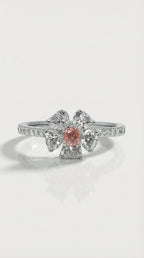 Flora Pink - Pink Diamond 0.17ct — Levendi Jewellers