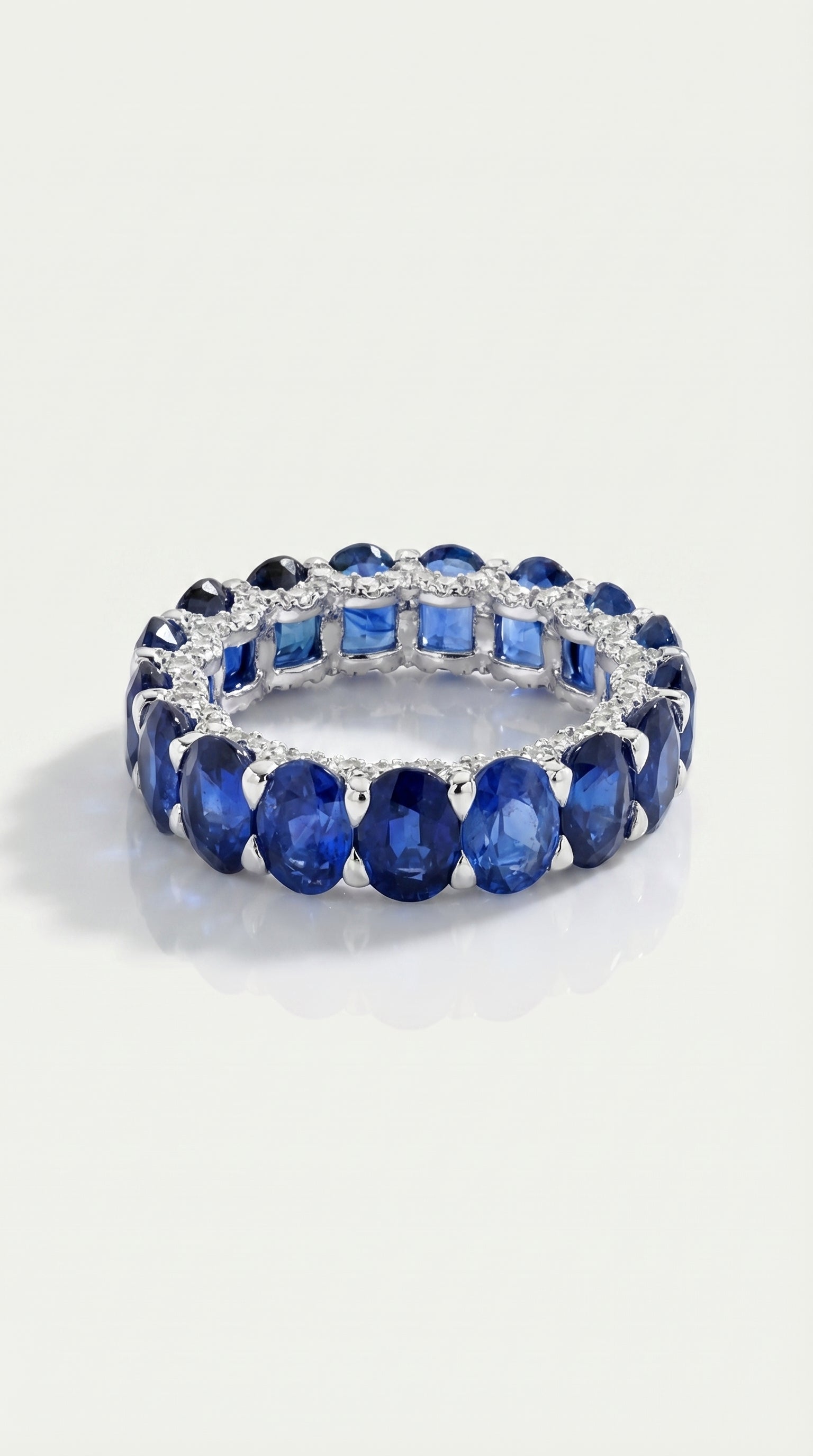 Sapphire & Diamond Bespoke Ring