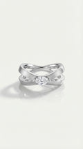The Millennium - Marquise & Matt Finish Ring
