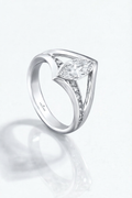 The Ellipse Marquise Diamond Ring
