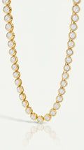 Pure Line - Tennis Necklace Bezel Set
