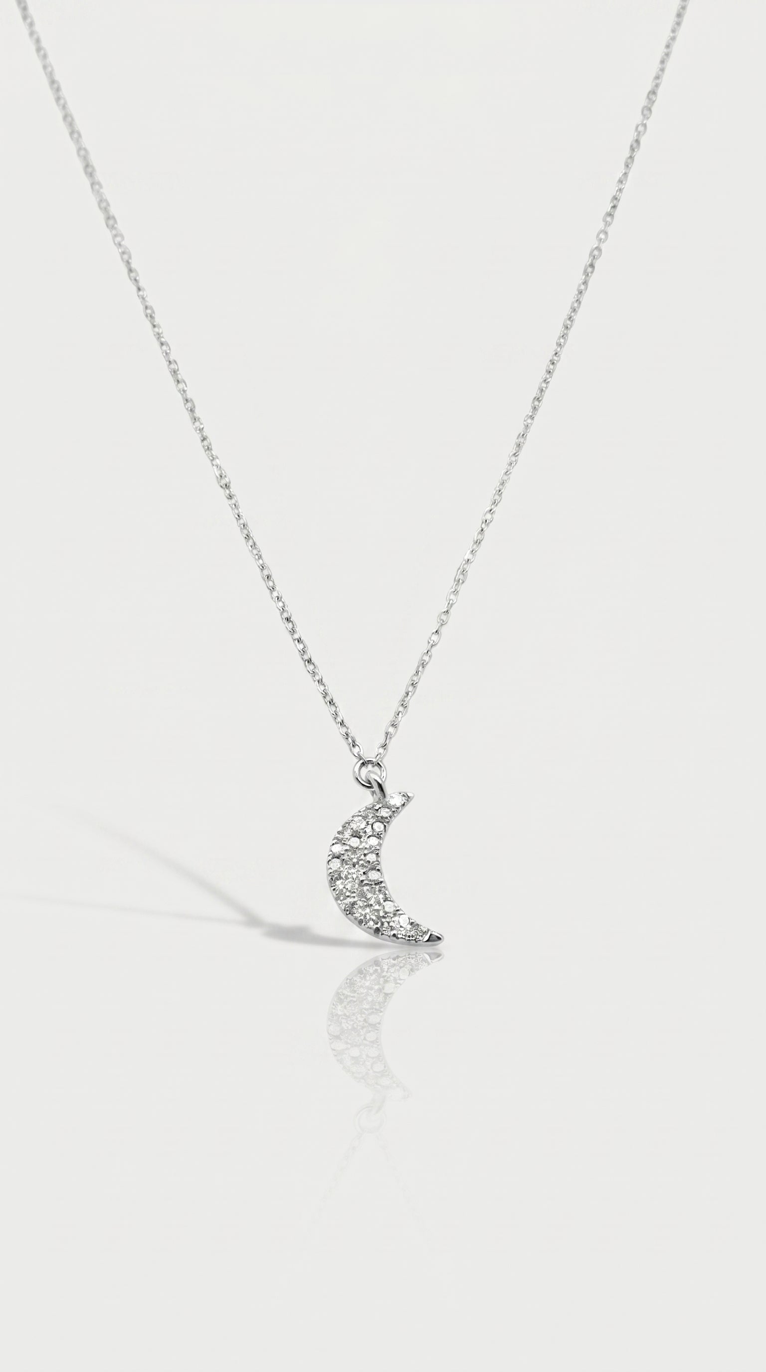 Lune Diamond Pendant