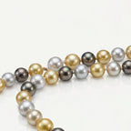 South Sea Pearl Multi Strand Necklace Graduated 12-16mm, view 2 — Levendi Jewellers