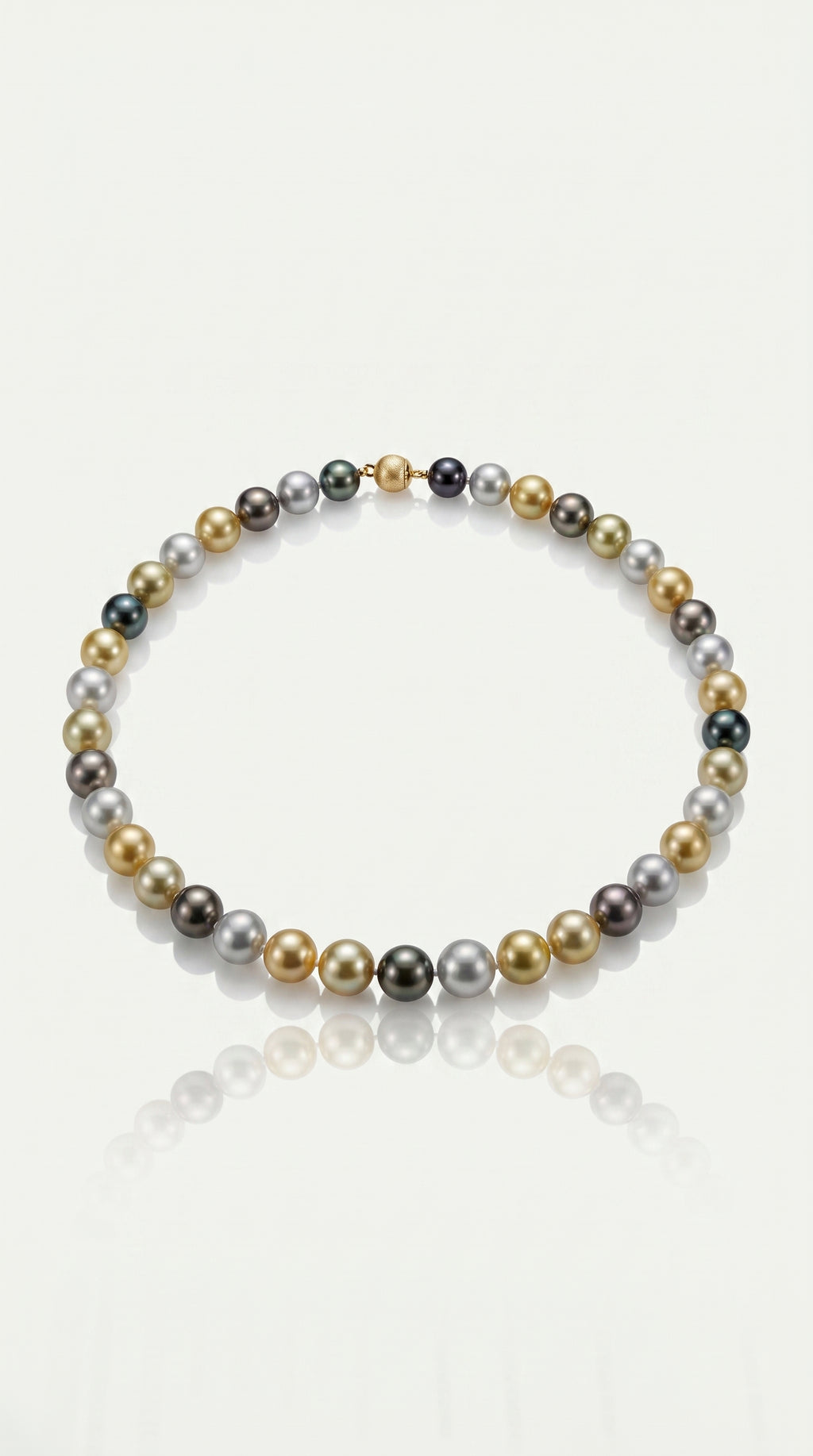 South Sea Pearl Multi Strand Necklace Graduated 9-11mm — Levendi Jewellers
