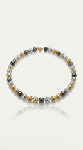 South Sea Pearl Multi Strand Necklace Graduated 9-11mm