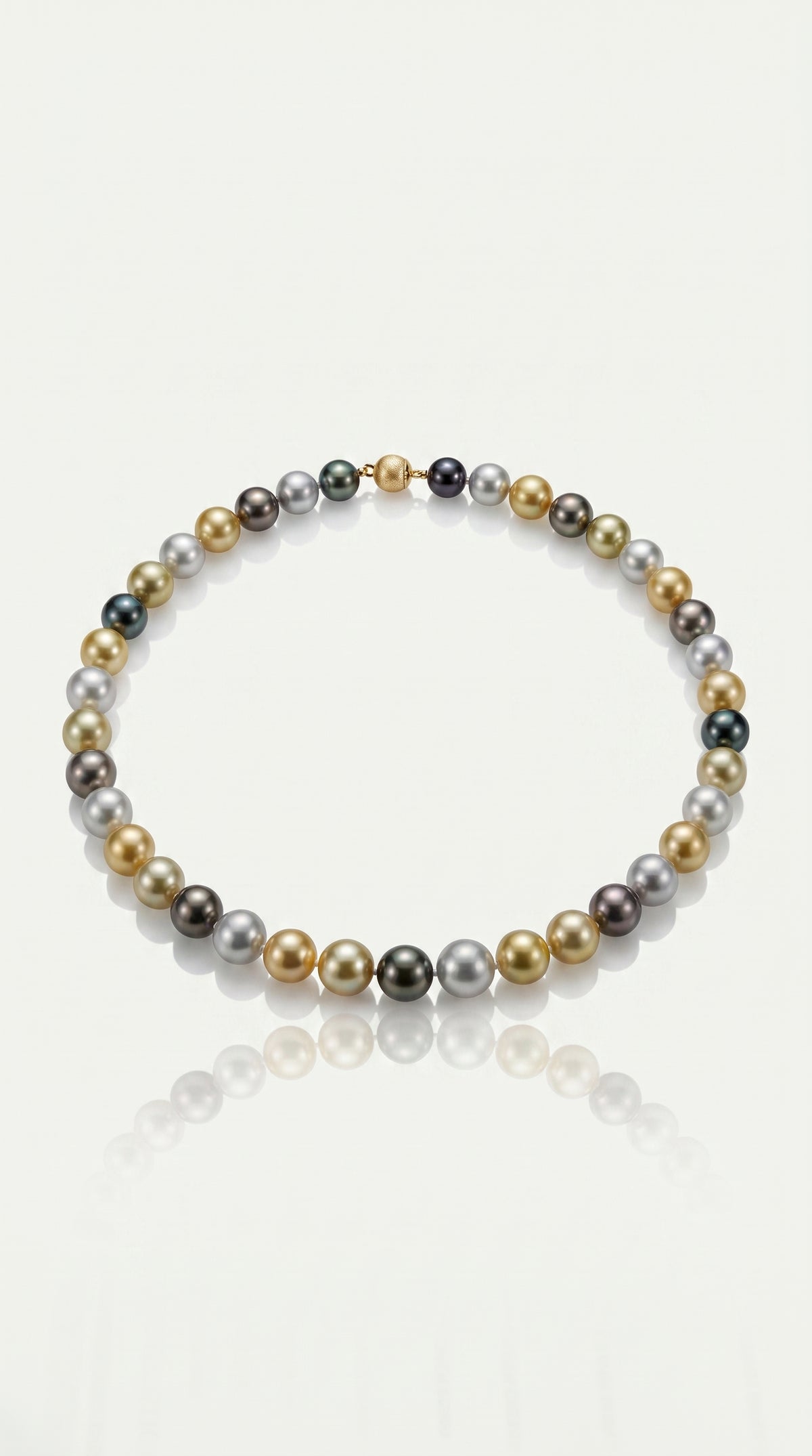 South Sea Pearl Multi Strand Necklace Graduated 9-11mm — Levendi Jewellers