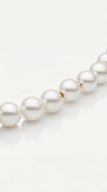 Australian South Sea White Pearl Strand Necklace Graduated 12 - 16 mm