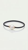 Australian South Sea Pearl & Diamond Rondelle Bracelet
