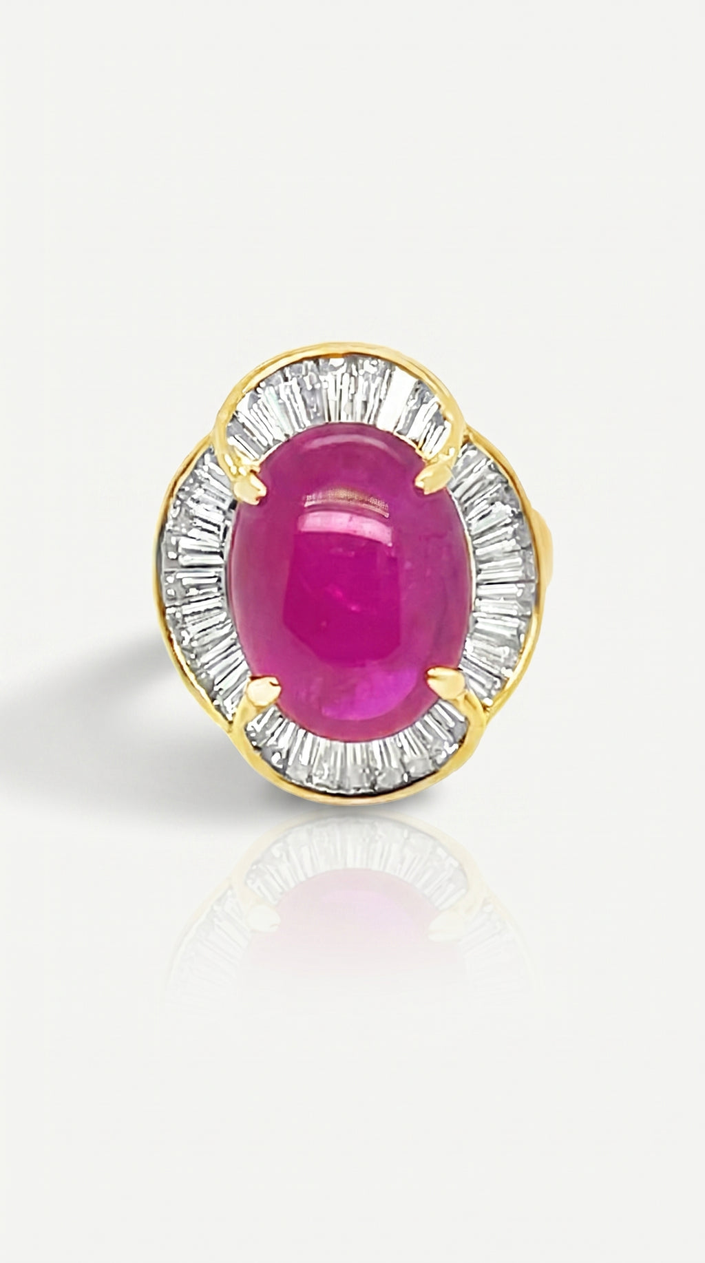 Sophia Levendi - Burmese Ruby and Diamond Ring — Levendi Jewellers