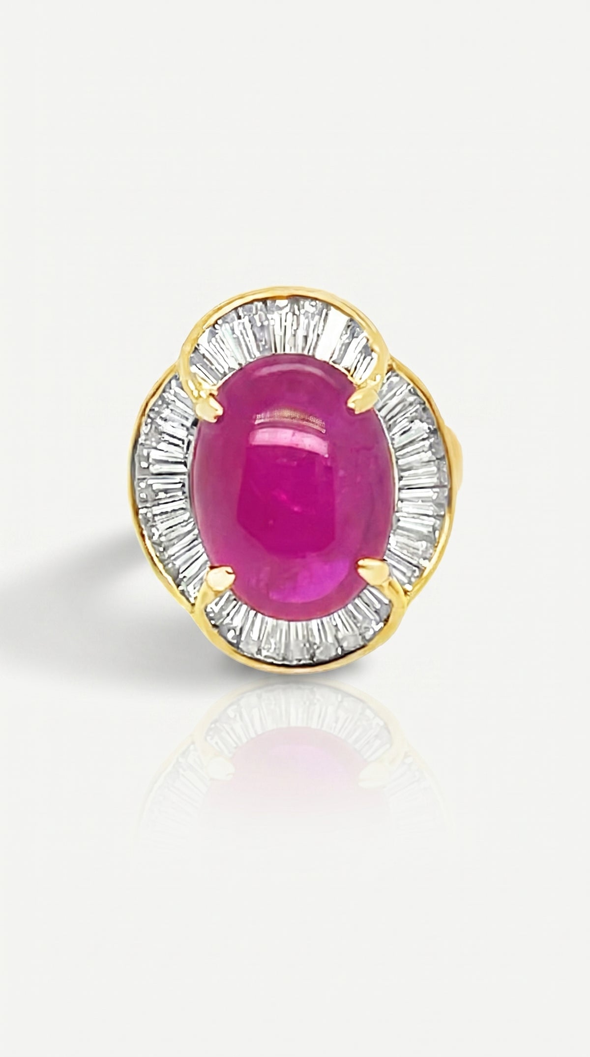 Sophia Levendi - Burmese Ruby and Diamond Ring — Levendi Jewellers