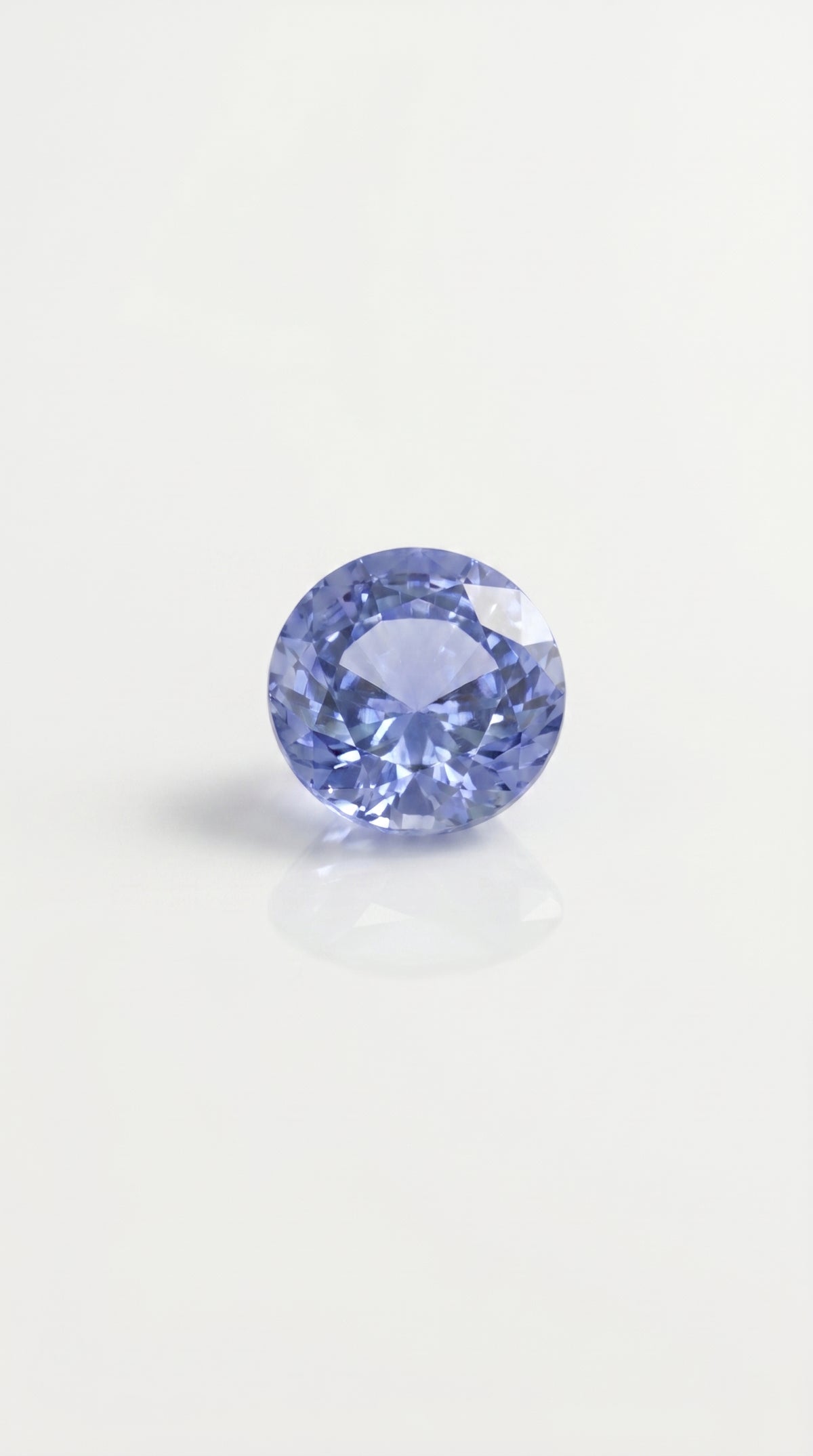 Loose Gemstone - Round Brilliant Cut Blue Ceylon Sapphire 4.64 ct — Levendi Jewellers