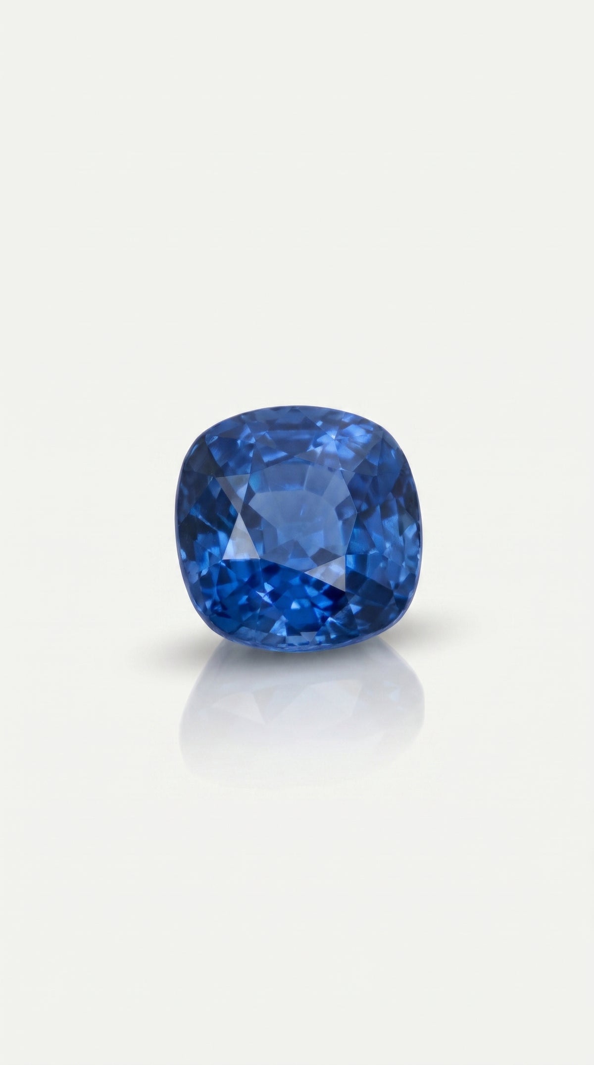 Loose Gemstone - Cushion Cut Blue Ceylon Sapphire 3.06ct — Levendi Jewellers