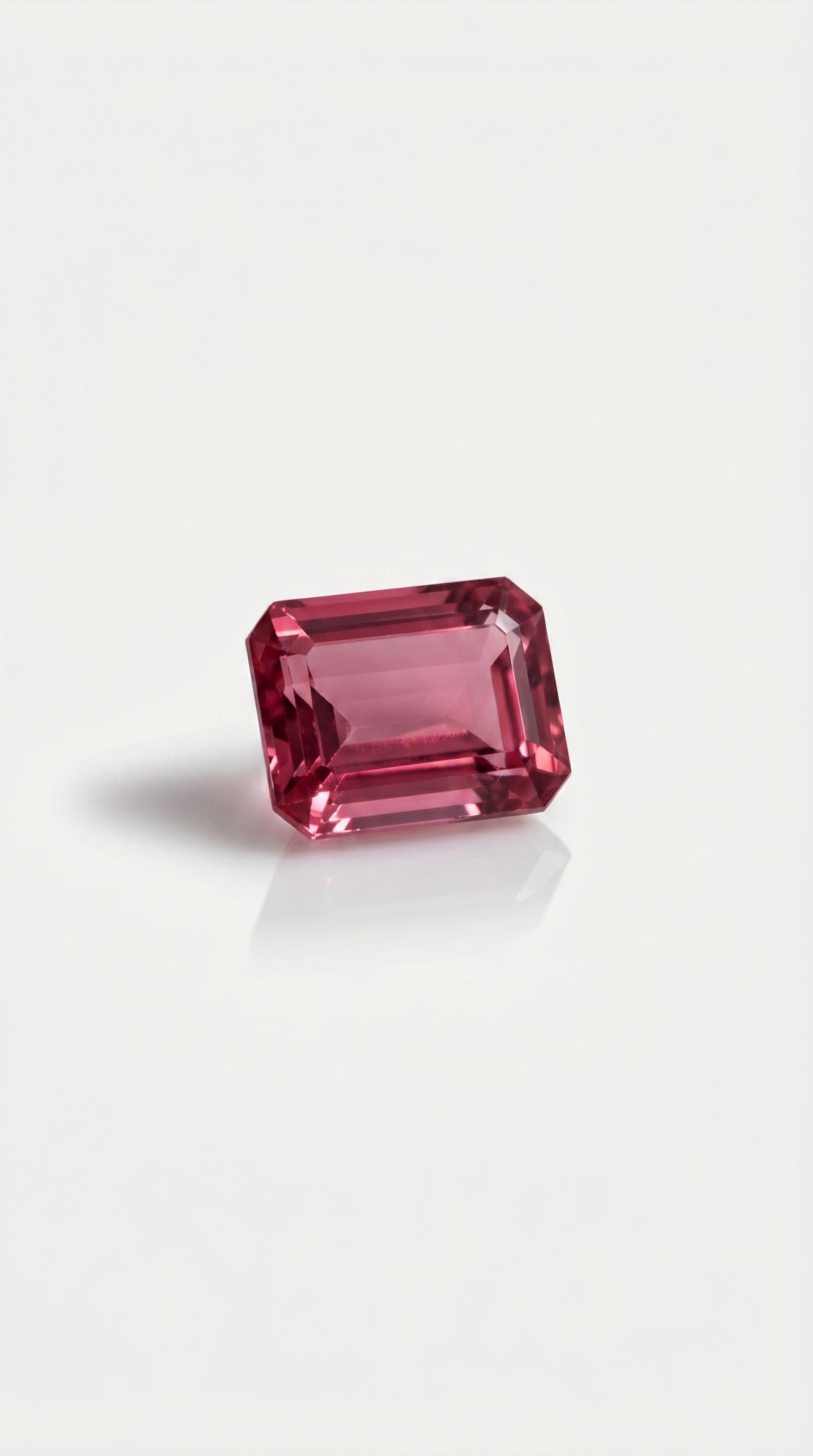 Loose Gemstone - Emerald Cut Pink Tourmaline 2.84 ct