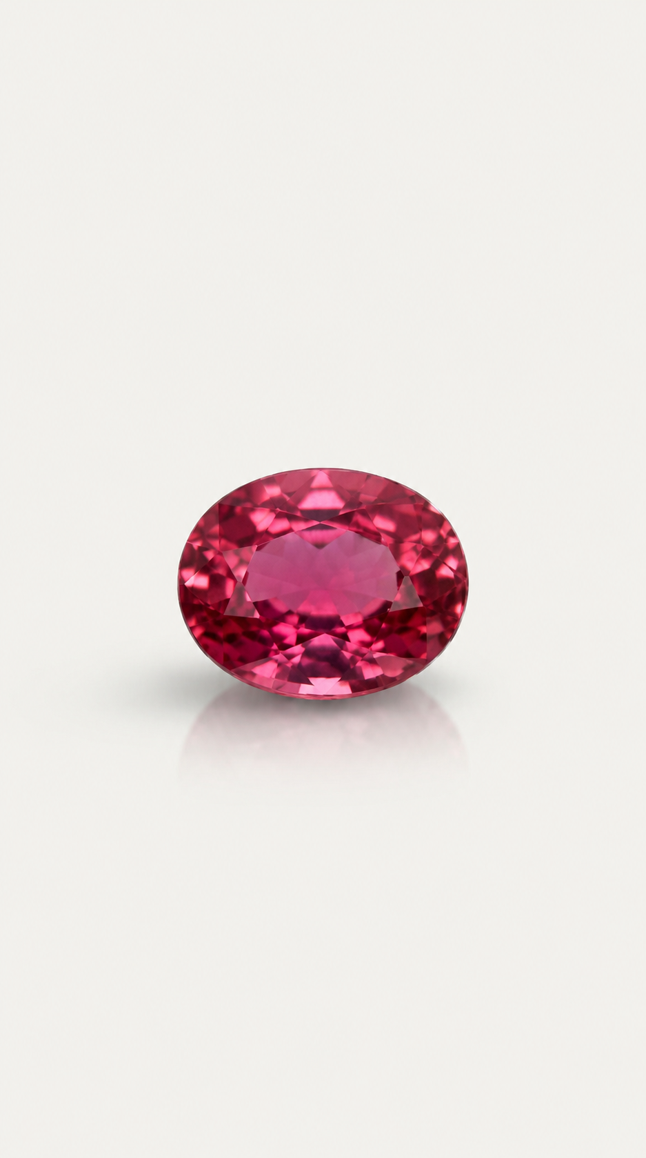 Loose Gemstone - Oval Cut Pink Tourmaline 4.15ct — Levendi Jewellers