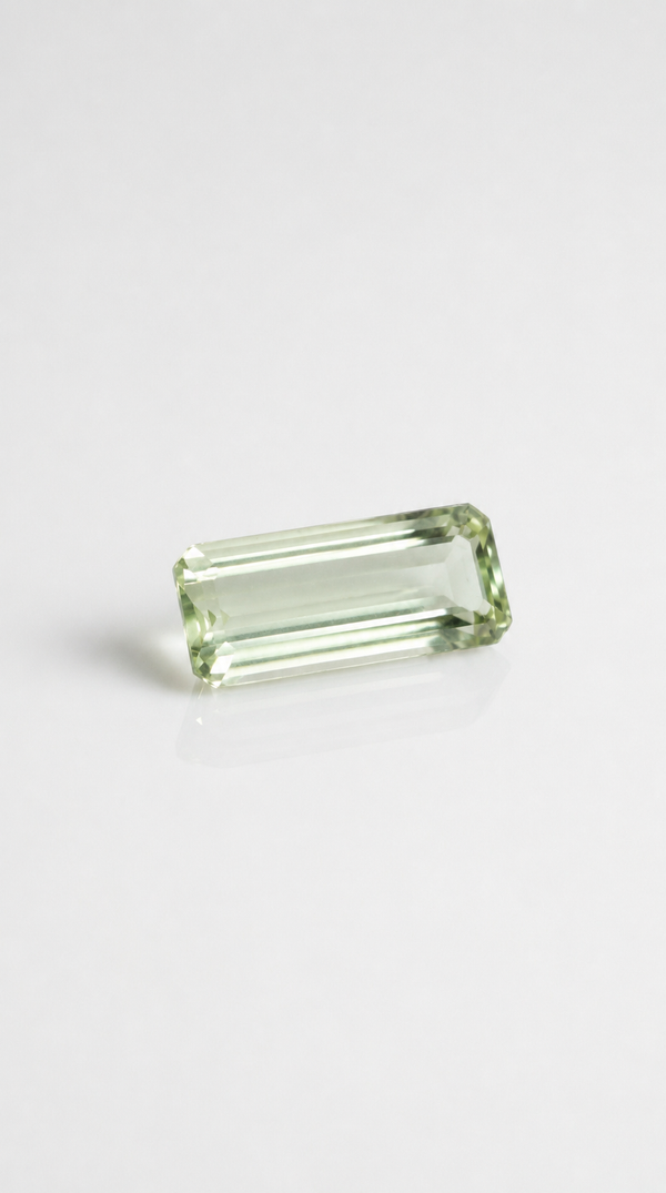 Loose Gemstone - Elongated Emerald Cut Heliodor 3.64ct — Levendi Jewellers