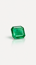 Loose Gemstone - Square Emerald Cut Colombian Emerald  1.20 ct
