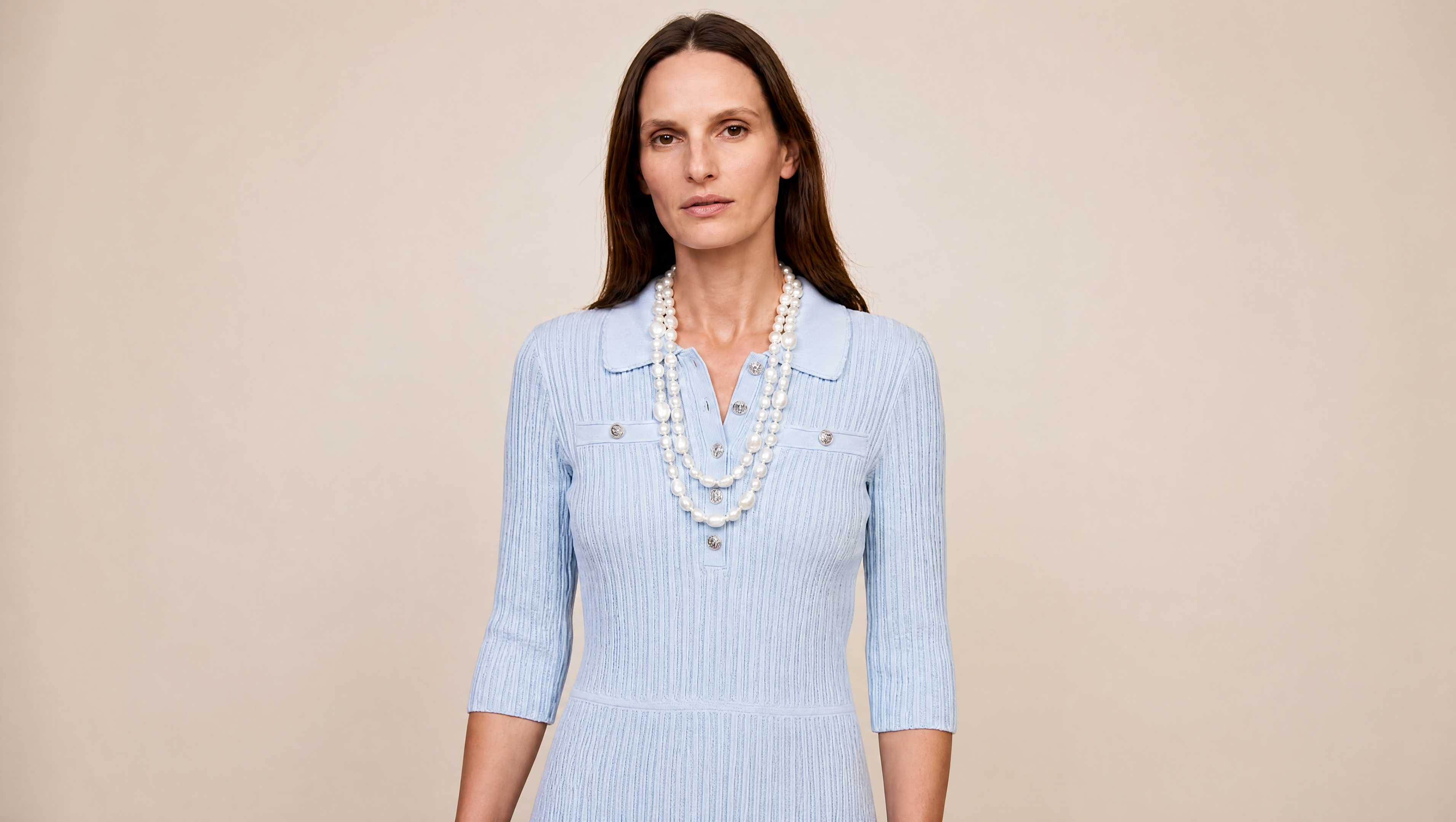 Levendi Keshi Pearl Midi 65 cm Strand Necklace