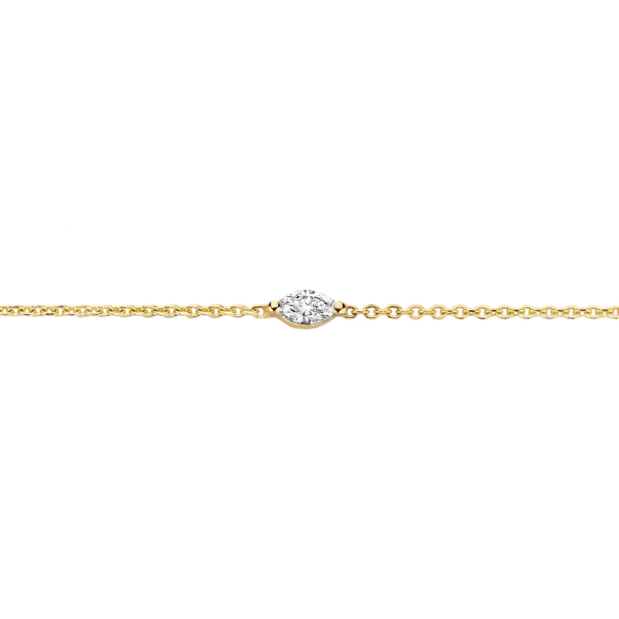 Fine Marquise Diamond Bracelet