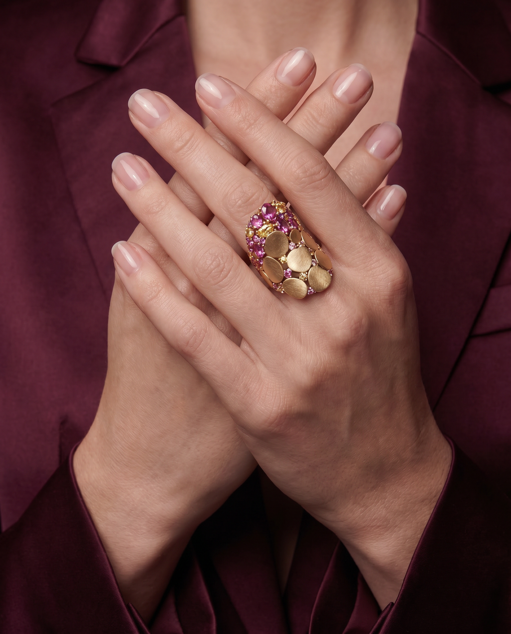 Coral of the Nereids, view 2 — Levendi Jewellers