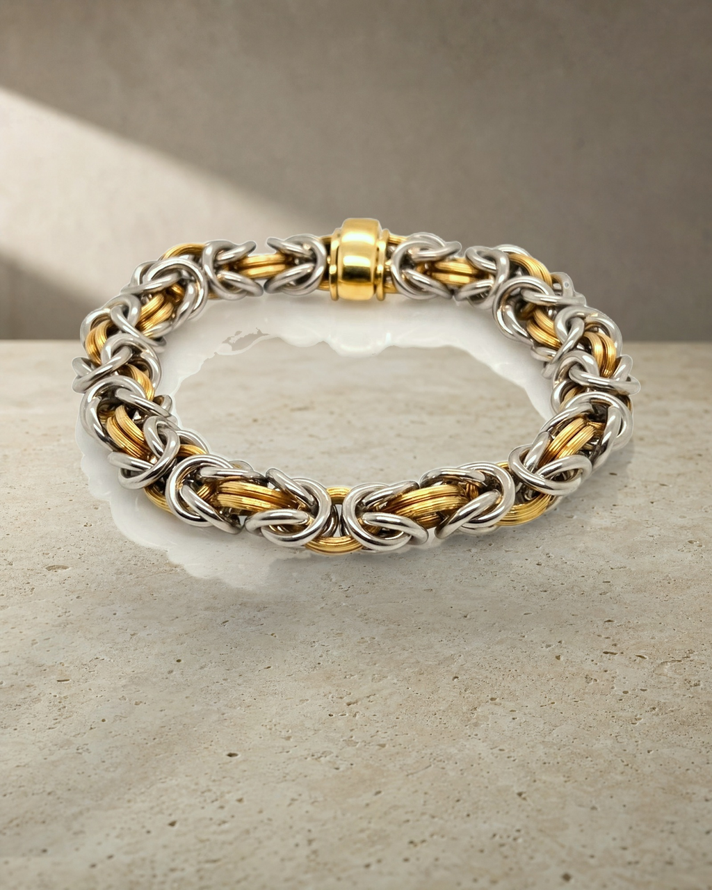 Byzantine Bracelet Links — styled