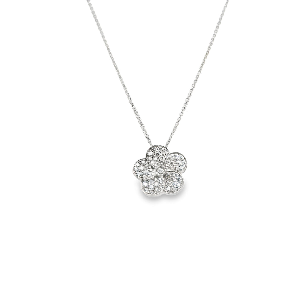 Fleur Pendant Diamonds — Levendi Jewellers