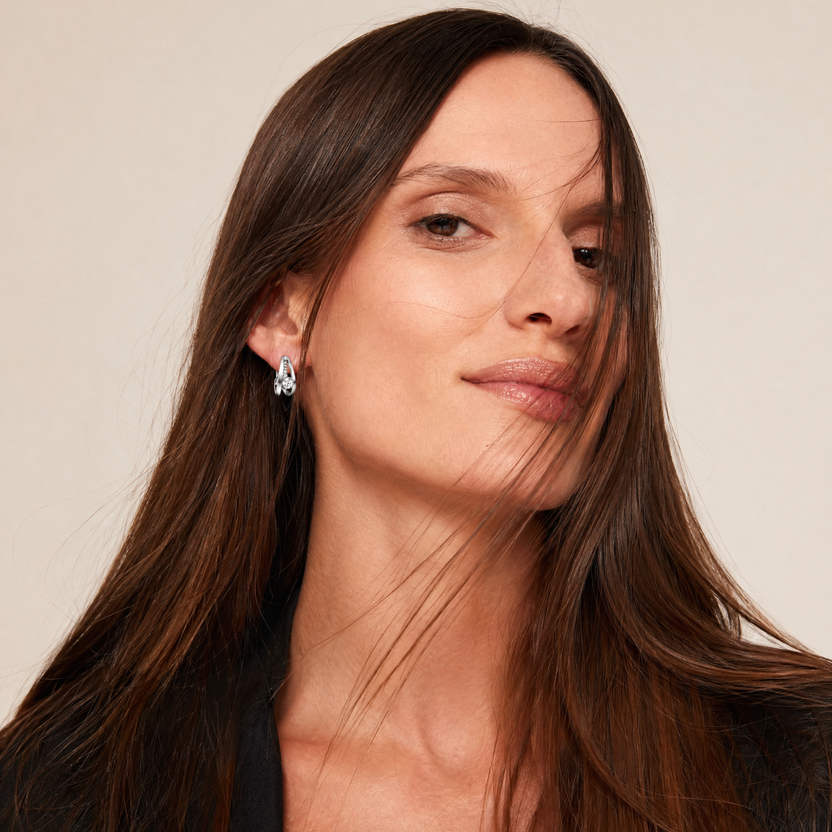 Levendi Signature - Ellipse Grande Diamond Earrings — Levendi Jewellers