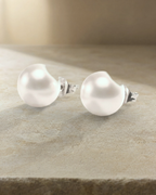 Australian South Sea Pearl 13.5 mm & Studs Earrings — styled