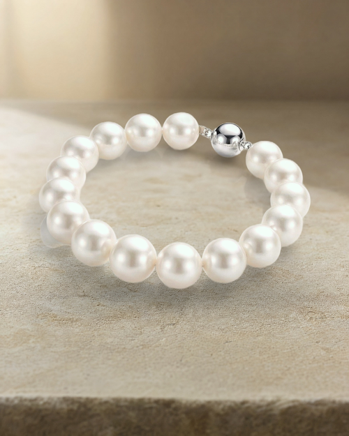 Australian South Sea Pearl Bracelet — styled
