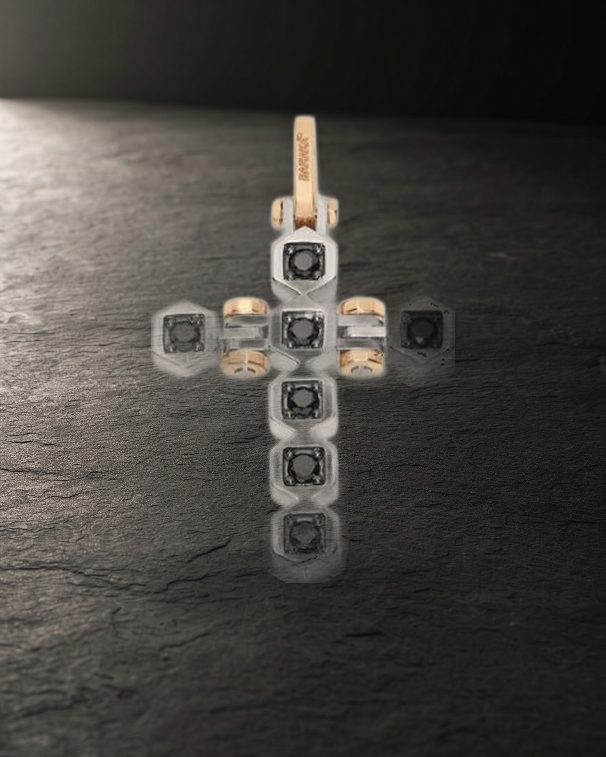 Baraka Tecno Black Diamonds Cross — styled